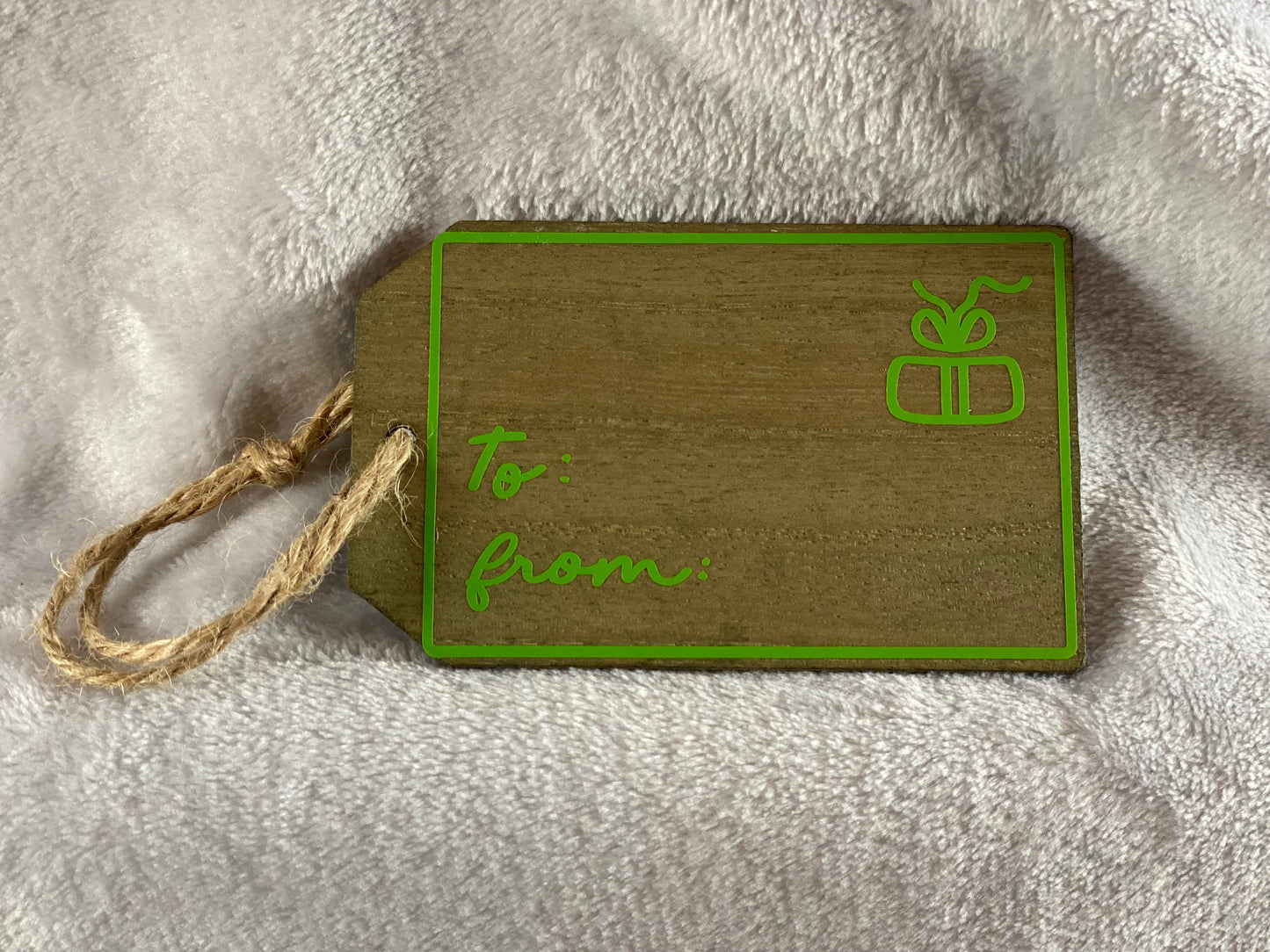 Wooden Tags