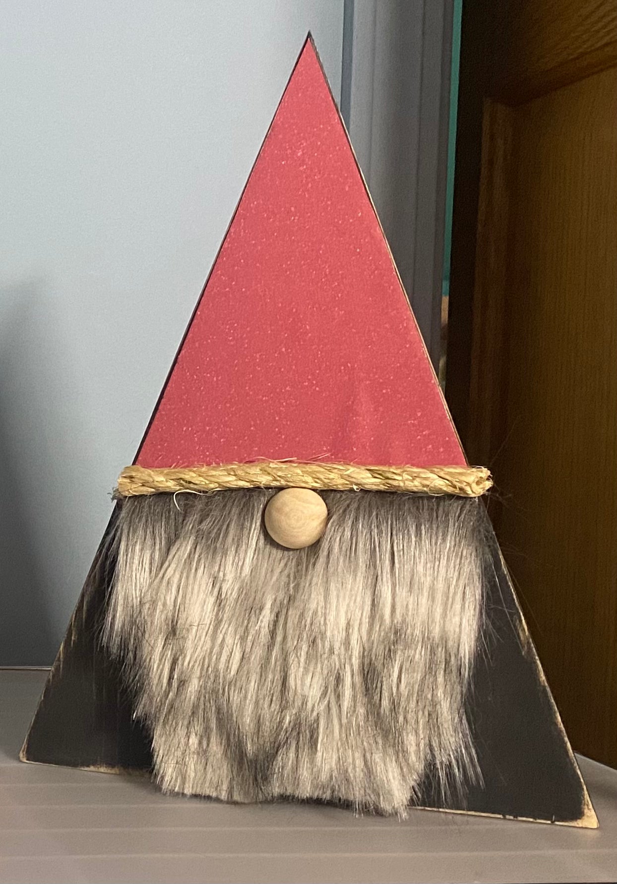 Red and Black Christmas Gnome